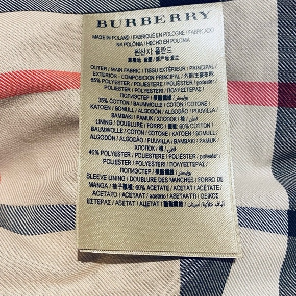Burberry Navy Trench Coat - Picture 11 of 13